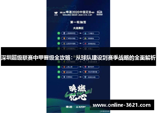 深圳超级联赛中甲晋级全攻略：从球队建设到赛季战略的全面解析